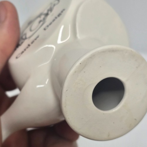 Paul Cardew Design Points of Display Advertisement Teapot 4.5 Inch Ceramic White - Picture 5 of 8