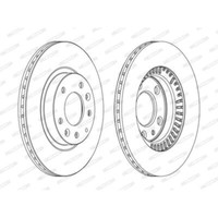Ferodo Bremsscheiben Vorne Ø290 Mm BelüFtet Beschichtet FüR Mazda MX-5 III