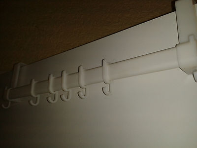 3 x Türgarderobe 7 Haken Garderobe Hakenleiste Türhaken weiss Hakenleiste Lager