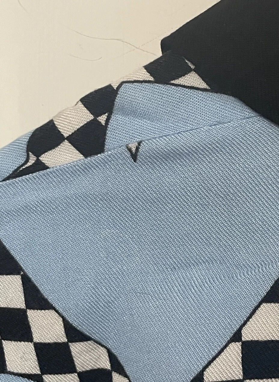 Love Moschino raro abito camicia con cintura stampa cuore e quadri con tasche laterali. 6