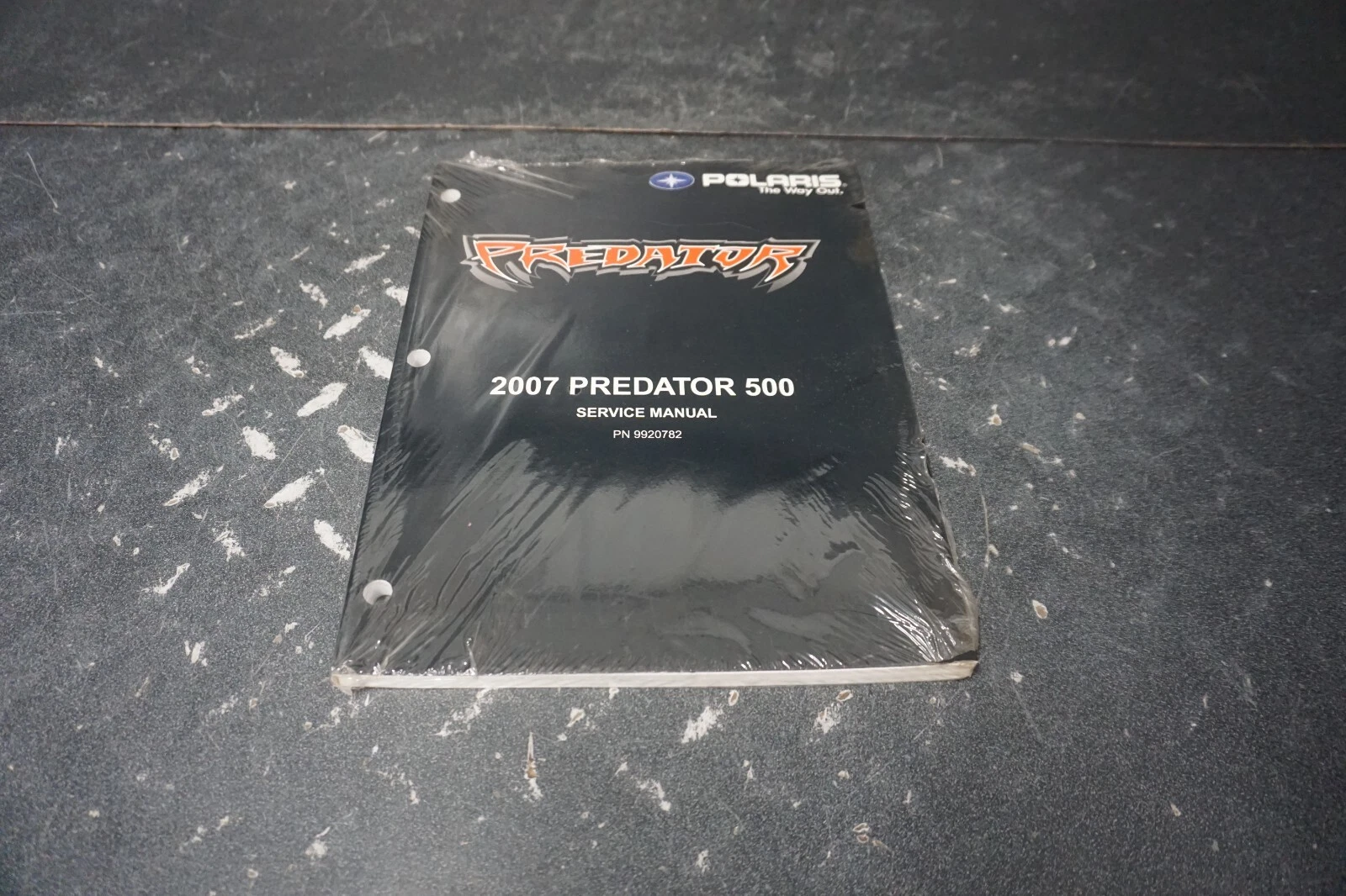 Polaris ATV 4-Wheeler OEM 2007 Predator 500 Service Manual 9920782 NEW