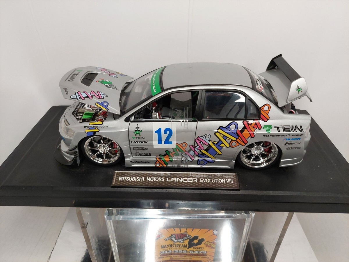 Mitsubishi Lancer Evolution VIII 1:18 Import Racer Jada Toys Mitsubishi Lancer Evolution VIII 1:18 Import Racer Jada Toys