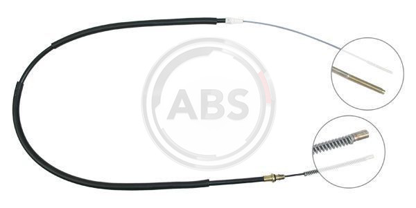 (left/right) Handbrake Cable A.B.S. K12676 for VW/Seat Caddy/Inca (95-04)