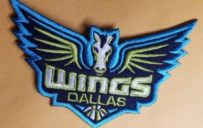 WNBA Dallas Wings Basketball Patch approx 2.25 x 3.75''