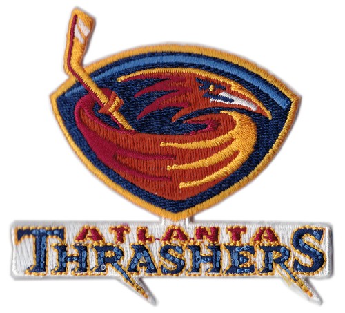1999-2010 atlanta thrashers nhl hockey 3" defunct team logo