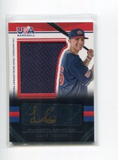 2017 Stars and Stripes 17U Team Black Gold Luis Tuero Gold Ink Auto Jersey 20/44