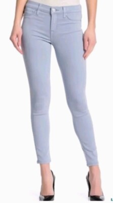 Hudson Natalie Midrise 26 Ankle Super Skinny Light Blue Brix Jeans NWT