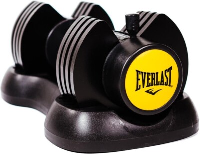 Adjustable Dumbbell Everlast Home Gym In Quick Dial