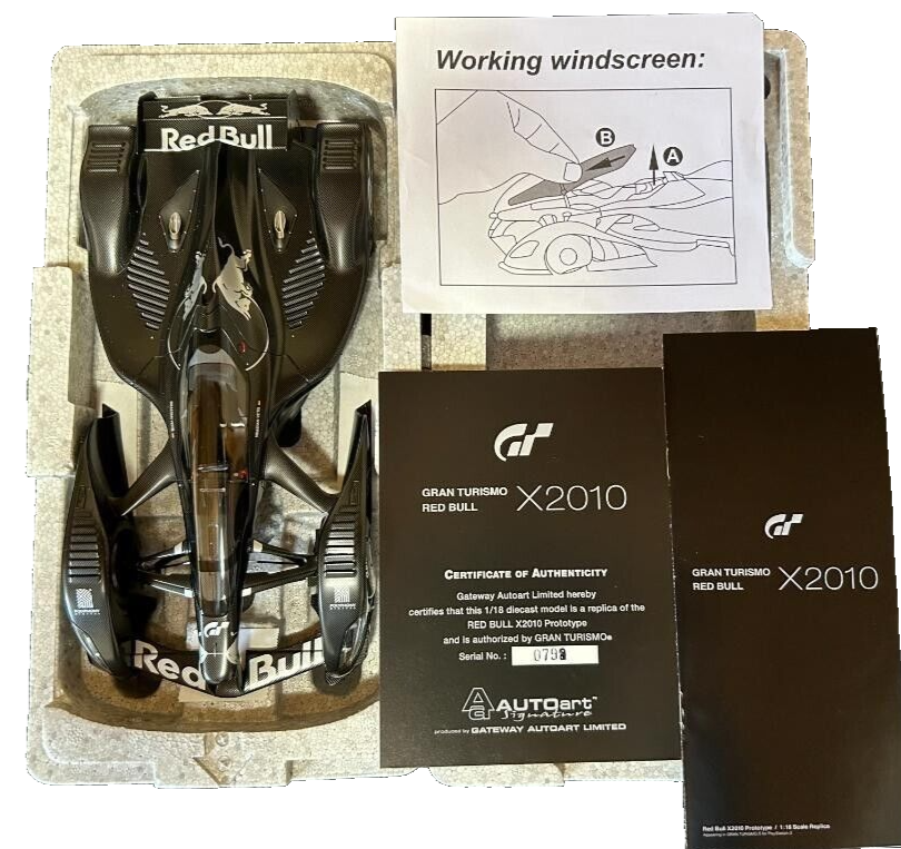 AUTOart 1/18 RedBull X2010 オートアート 1/18 AUTOART RED BULL X2010 SEBASTIAN VETTEL Diecast Model