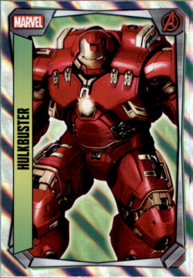 Topps Trading Card 246 - Hulkbuster - Holographic Foil  - Marvel Missions 2017