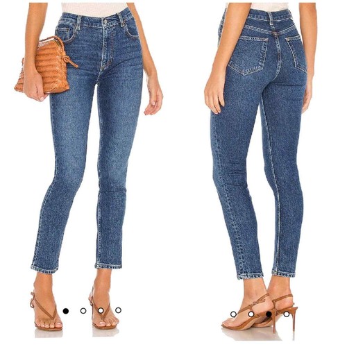 BOYISH The Zachary Skinny Jean Starfight Size 29 Minimalist 90s Clean Girl