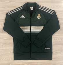 Adidas 2012/13 FC Real Madrid Track Soccer Jacket Green La Liga Mens Size Medium
