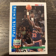 1992-93 NBA Hoops Patrick Ewing His Ultimate Game New York Knicks