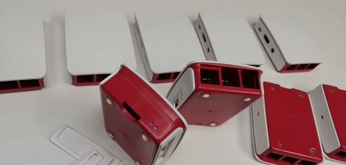 Original Raspberry Pi 3 Model B Official Case Enclosure Box Gehäuse Lot of 10 - Bild 4 von 5