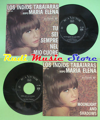 LP 45 7'LOS INDIOS TRABAJARAS Tu sei sempre nel mio cuore Moonlight no cd mc*dvd