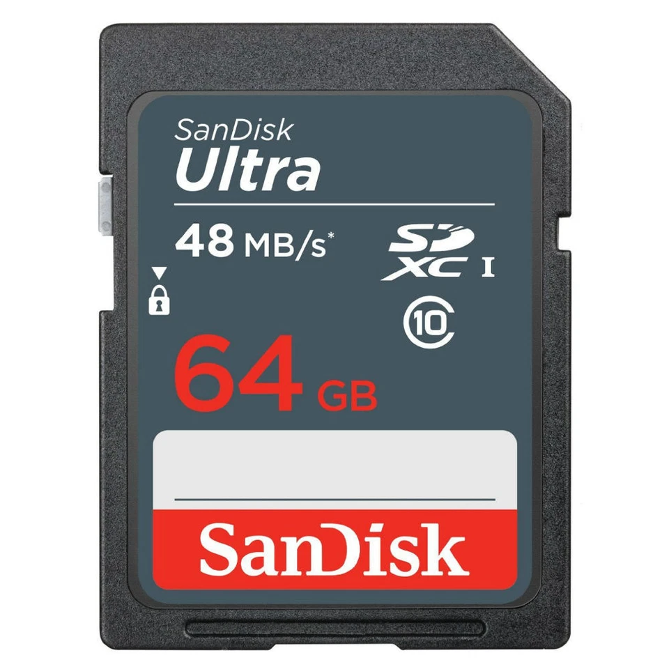 SanDisk Ultra 48MB/s 64GB Class 10 SD SDHC SDXC 320X UHS-I HD Flash Memory Card - Image 3 of 3