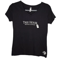 Tree House Brewing Company Women's T-Shirt Size XL Black Beer Massachusetts Tee