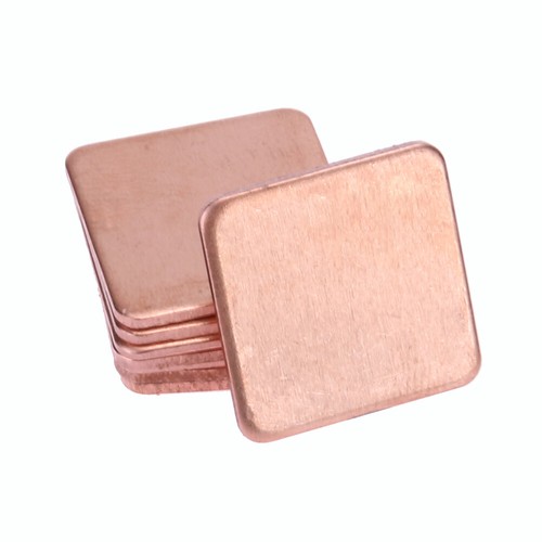 10 pcs 20mmx20mm 0.8mm Heatsink Copper Shim Thermal Pads for Laptop - Afbeelding 6 van 11