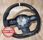 NO TARIFF 3D CARBON Suede Steering Wheel White for MINI Cooper S R55 R56 R57 R60