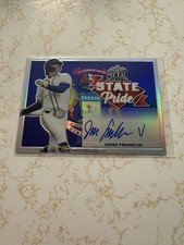 Jesse Franklin - 2021 Leaf Metal Draft Autograph State Pride AUTO
