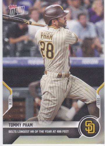 2021 Topps Now 675 Tommy Pham
