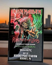 Iron Maiden 2026 Hershey Park PA Framed Concert Poster