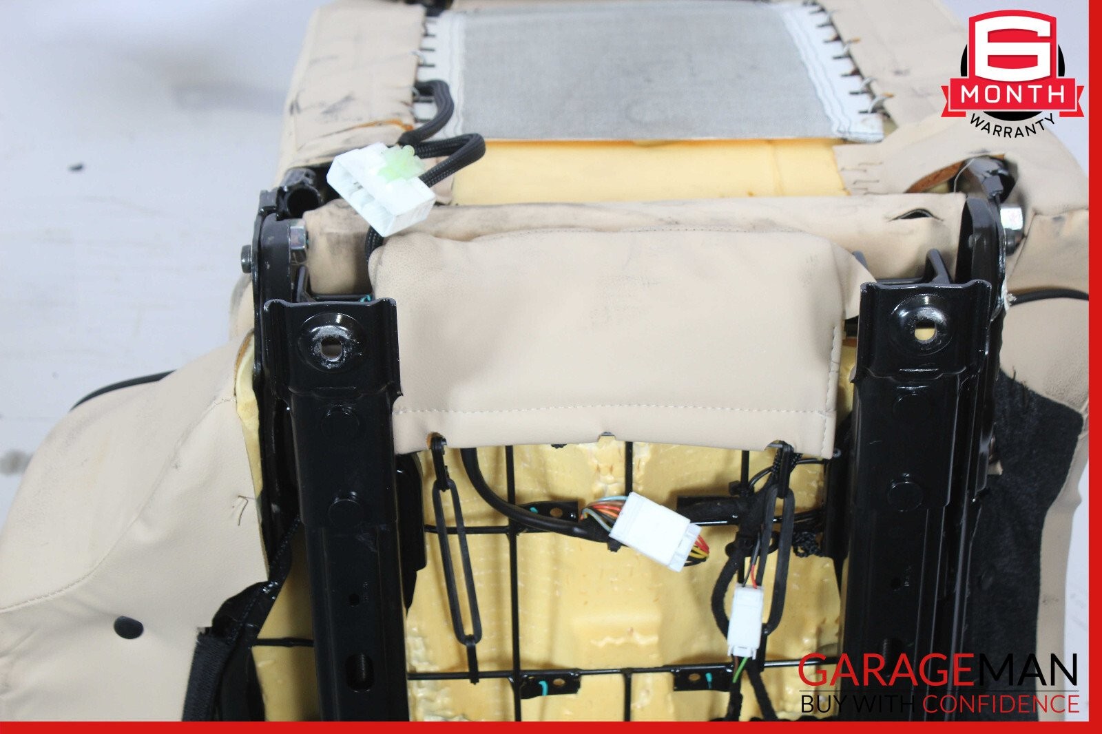 09-13 Maserati Quattroporte Rear Right & Left Complete Seat Cushion Assembly