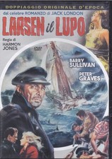 Dvd LARSEN IL LUPO di Jack London con Barry Sullivan nuovo sigillato 1958