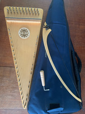 Alto Bowed Psaltery with bow, case and tuning key
