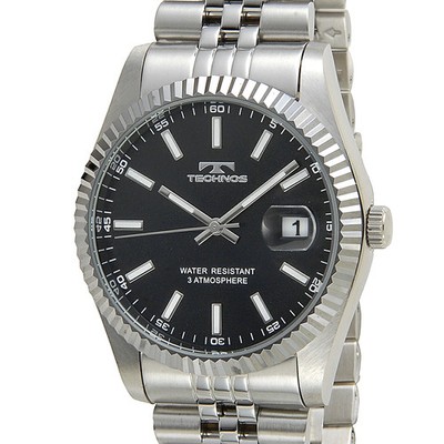 Technos T6C10SB Date Quartz Mens Watch Wrist 20cm/7.9in