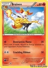 Braixen - 12/124 - XY - Fates Collide - NM