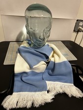 MANCHESTER CITY ENGLAND FOOTBALL SOCCER FAN SCARF OFFICIAL PRODUCT ONE SIZE