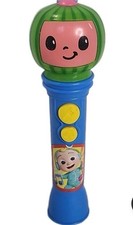 Cocomelon Karaoke Microphone Toy Sing Along Musical Toys Sounds Lights Fast Ship