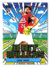 2026 SERIES 1 CELEBRATIONS 8 BIT BALLERS ROOKIE INSERT RC CHASE BURNS