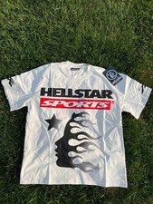 White Hellstar Sports Family Mens T-Shirt Siz...