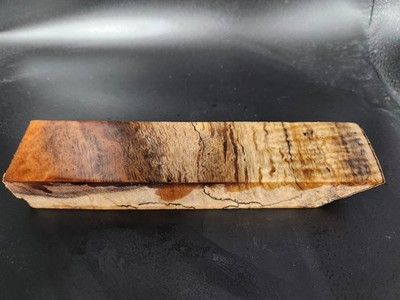 Stabilized Figured Spalted Koa Knife Handle Block   Figured Wood for Handles