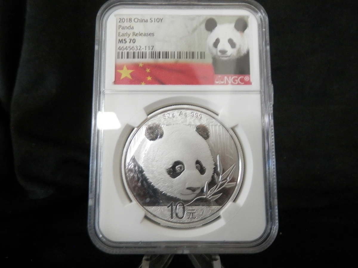 Chinese Panda NGC 2018 Silver Bullion Coins for sale | eBay
