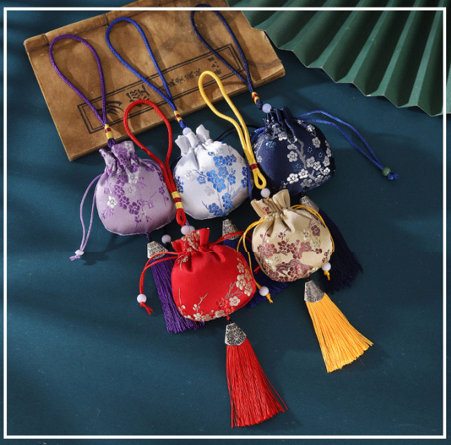 Set of 3] Korean Traditional Lucky Pouch 