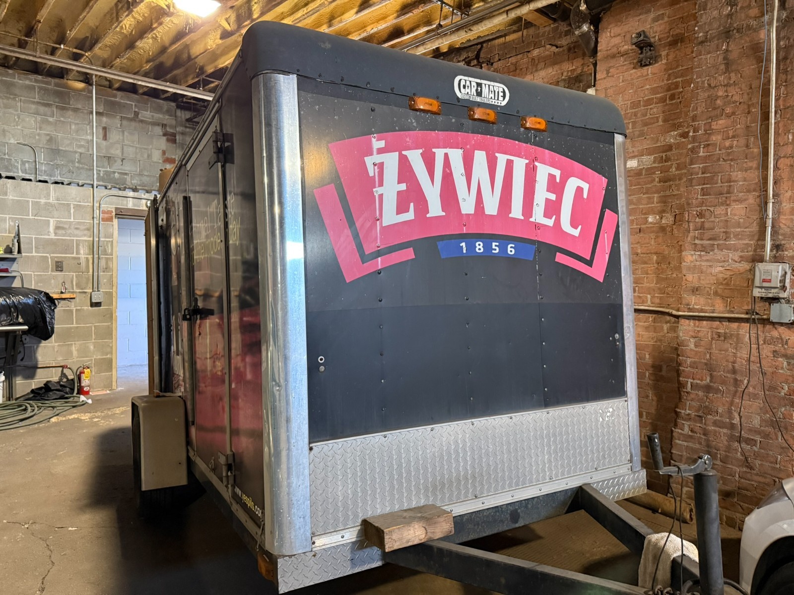 12 foot Enclosed Used Cargo Traile