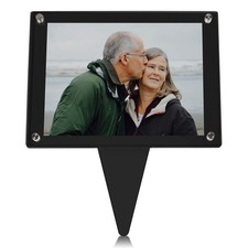 SimpleView 5x7 Waterproof Picture Frame  Memorial Gifts  Cemetery Decoratio...