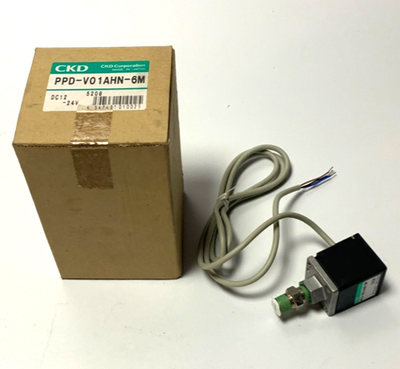 #ad #ad NEW CKD PPD Series Miniature Pressure Switch PPD V01AHN 6M 12 24VDC $45.00