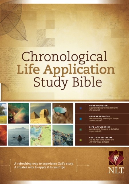 Chronological Life Application Study Bible-NLT by Tyndale (Hardback Book)