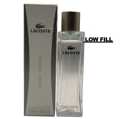 Lacoste Pour Femme Vaporisateur 3.0 oz / 90 ml EDP Spray for Women-LOW FILL