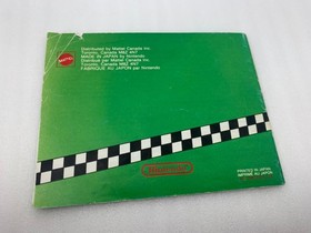 R.C. Pro-Am - NES - Cartridge and Manual (Nintendo Entertainment System, 1988)