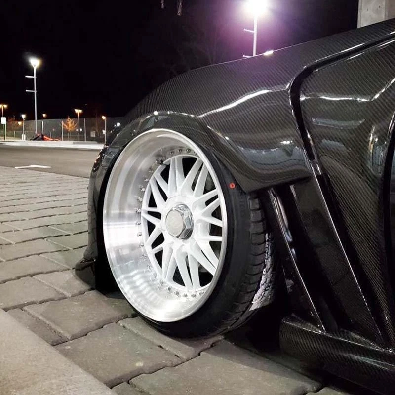 Par de asas de para-lamas de ventilação dianteira de carbono real para Toyota 86 17-20/ Subaru BRZ 13-20 - Imagem 3 de 4