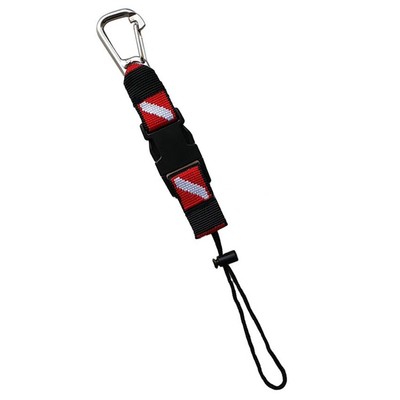 Tauchausrüstung Schnalle Flossen Tauchausrüstung Keeper Lanyard Strap Mit Clip