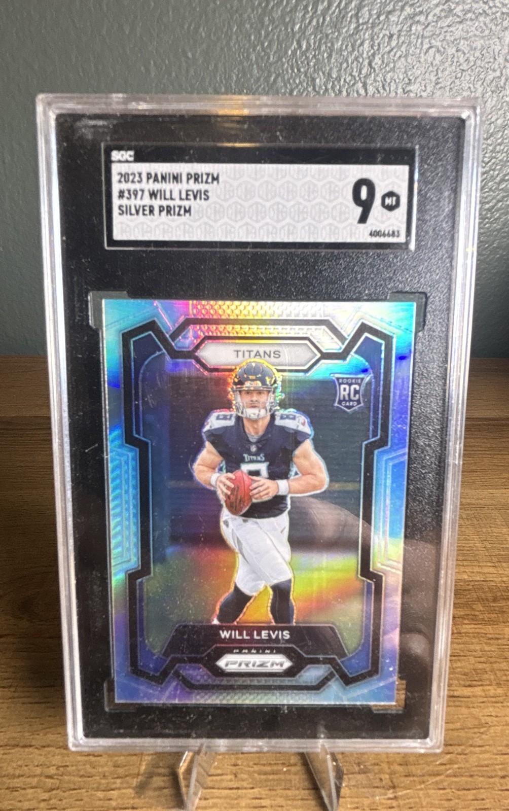 2023 Panini Prizm - Rookies Will Levis #397 Silver Prizm (RC) SGC 9