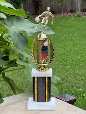 Championship Basketball Trophy -Ships FREE-Engraving Included -Marble Base