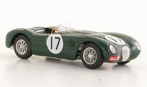 Brumm BRUR358B - 1/43 - Jaguar C-Type, 24H Le Mans, 1953, #17, P.Walker/S.Moss-image
