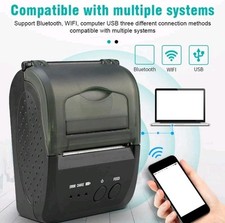 POS-5809DD Mini 58mm Wireless USB Thermal Printer Receipt Bill Ticket POS